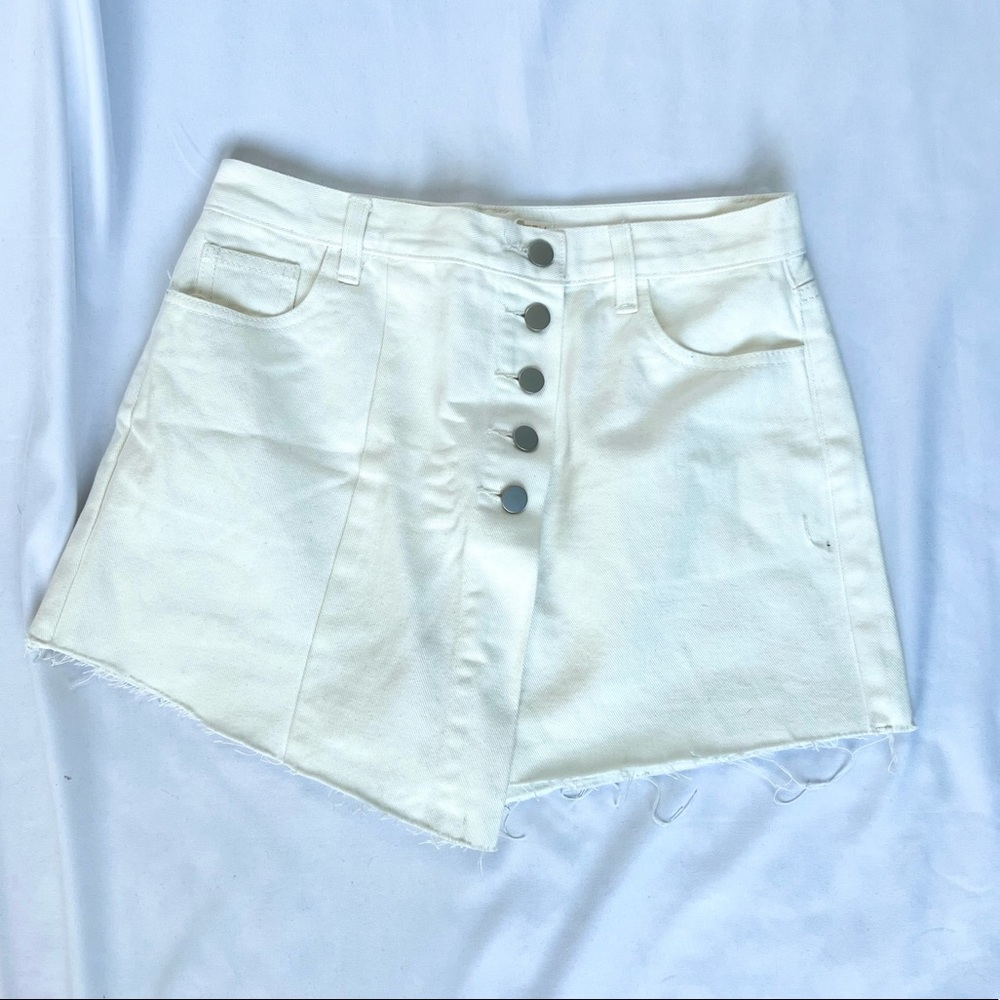 White Skort